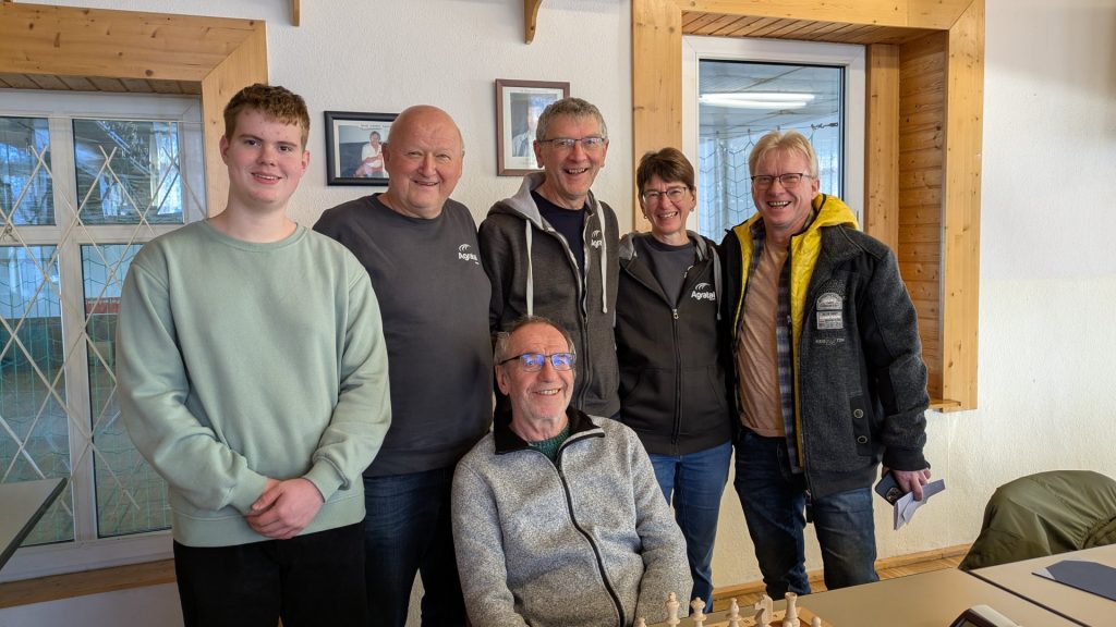 Gruppenfoto der 3. Mannschaft des SC Rochade Zeulenroda
